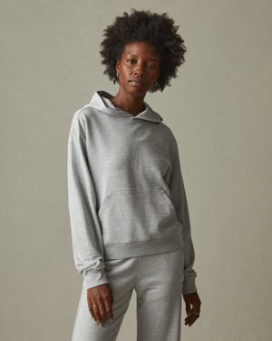 American Giant French Terry Pullover Hoodie - Ash Heather