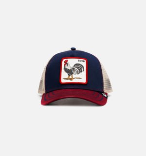 Goorin Bros All American Rooster Trucker Hat - Navy/Red