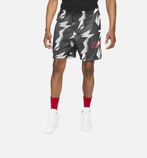 Nike Jumpman Air Printed Mesh Shorts - Black/White/Red