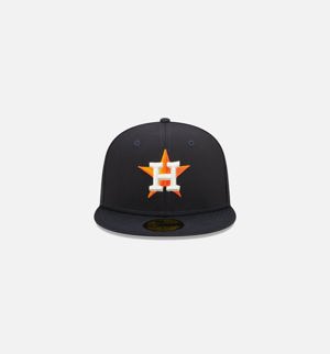 New Era Houston Astros Pop Sweat 59fifty Fitted Hat Hat - Blue