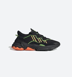 Adidas Ozweego Running Shoe - Black/Green/Orange