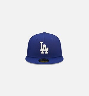 New Era Los Angeles Dodgers Pop Sweat 59fifty Fitted Hat Hat - Blue