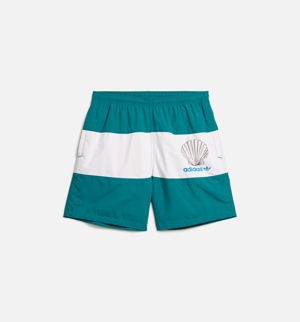 Adidas Noah Shorts - Green/White/Blue
