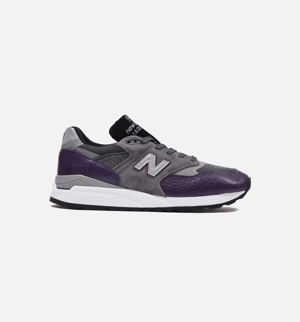 New Balance 998 Usa Running Shoe - Purple/Grey