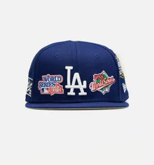 New Era Los Angeles Dodgers 59fifty World Champs Hat - Blue