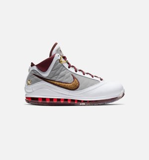Nike Lebron 7 MVP Basketball Shoe - White/Red/Grey/Bronze