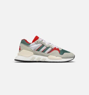 Adidas Eqt ZX Shoe - White/Grey/Red/Teal
