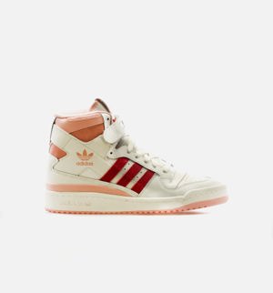 Adidas Forum 84 High Pink Glow Lifestyle Shoe - White/Pink/Red