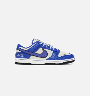 Nike Dunk Low Jackie Robinson Lifestyle Shoe - White/Blue Limit One Per Customer