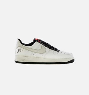 Nike Air Force 1 Low Crane Lifestyle Shoe - White/Black/Red