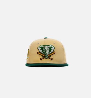 New Era Oakland A's Gold Dome 59fifty Fitted Hat - Gold/Green