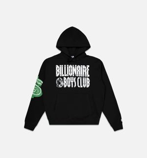 Billionaire Boys Club Straight Font Hoodie - Black