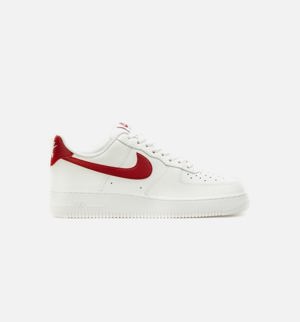 Nike Air Force 1 Low Team Red Lifestyle Shoe - White/Red