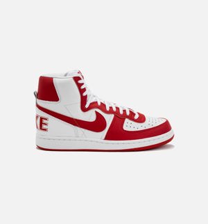 Nike Terminator High University Red Lifestyle Shoe - White/Red