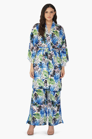 America & Beyond Eva Forest Printed Cover Up