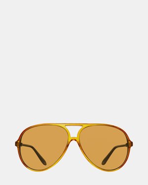 Steve Madden Decker Sunglasses Yellow