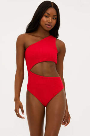 Beach Riot Celine One Piece Cherry