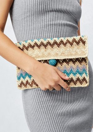 Lovestitch Canary Islands Clutch