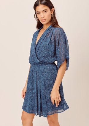 Lovestitch Giana Kimono Sleeve Dress