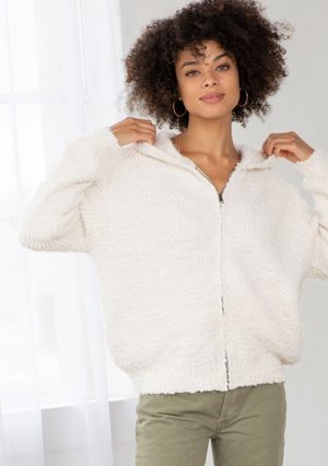 Lovestitch Bear Hug Fuzzy Hoodie