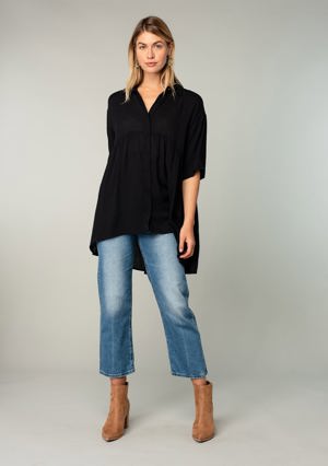 Lovestitch Smooth Sailing Button Up Tunic
