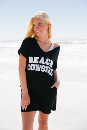 Judith March Beach Cowgirl T-Shirt Dress