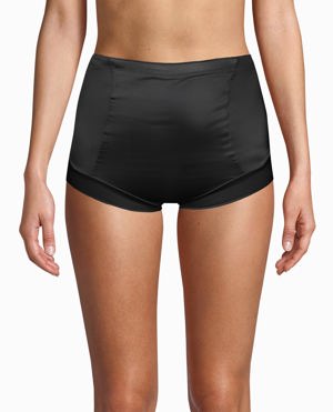 Nicole Miller 2-Pack Shiny Micro High Waisted Shaping Briefs