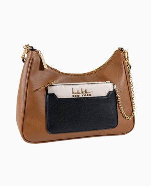Nicole Miller Crossbody Shoulder Bag With Coin Pouch