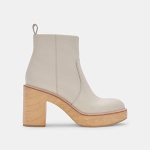 Dolce Vita Cecile Boots Ivory Leather