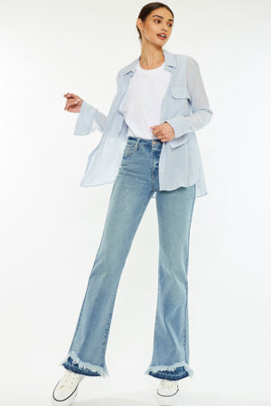 Kancan Kristy High Rise Flare Jeans