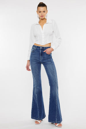 Kancan Amayah High Rise Super Flare Jeans