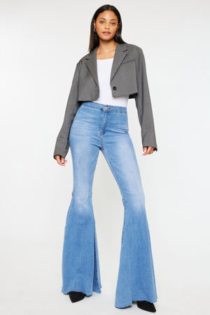 Kancan Beverly High Rise Super Flare Jeans