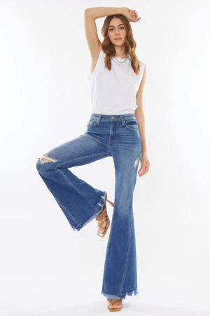 Kancan Bali High Rise Super Flare Jeans