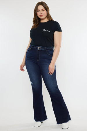 Kancan Gill High Rise Flare Jeans