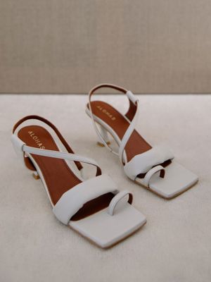 Alohas Asymmetric Straps White