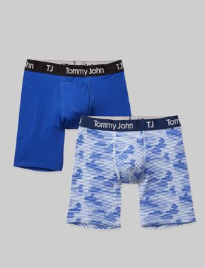 Tommy John TJ Cotton Stretch Mid-Length Boxer Brief 6