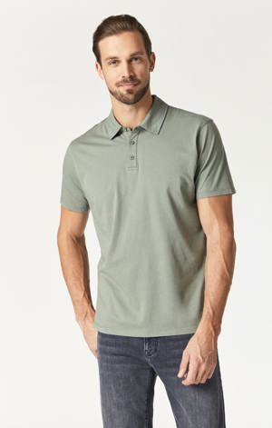 Mavi Basic Polo Shirt In Agave Green