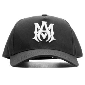 Amiri Ma Logo Canvas Hat - Black